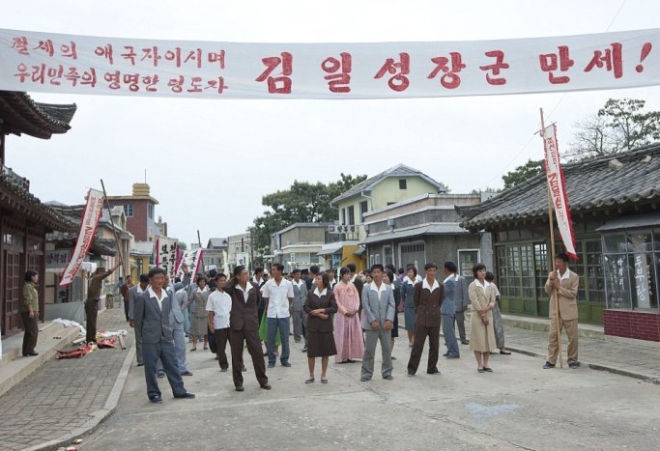 直击朝鲜人拍电影的现场(1)