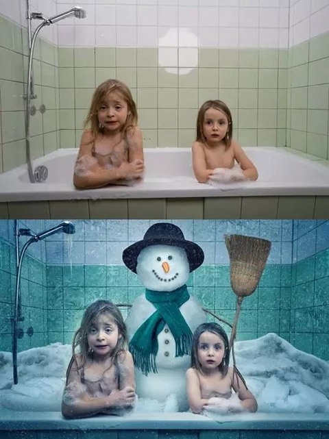 有个会PS的老爸是一种什么感受？ 哈哈~(7)