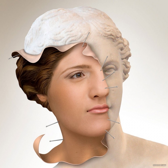 人性的丑陋反思，就在我们身边，超有内涵的合成插画设计(2)