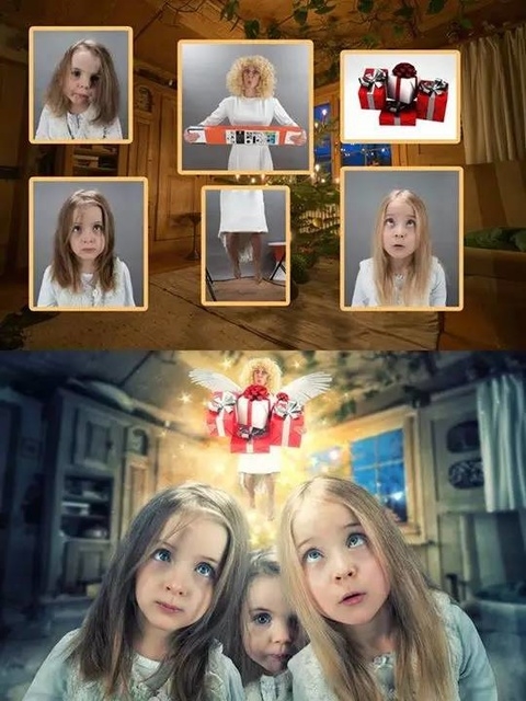 有个会PS的老爸是一种什么感受？ 哈哈~(4)