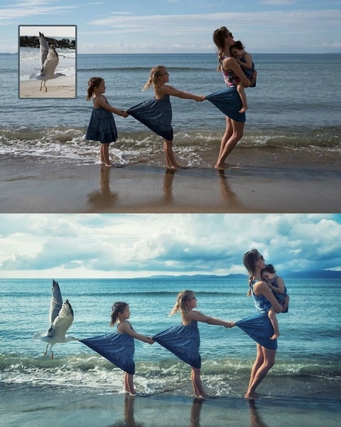 有个会PS的老爸是一种什么感受？ 哈哈~(2)