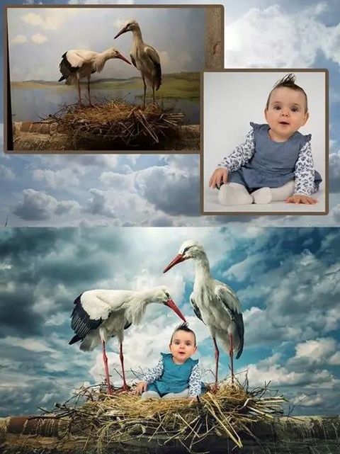 有个会PS的老爸是一种什么感受？ 哈哈~(7)