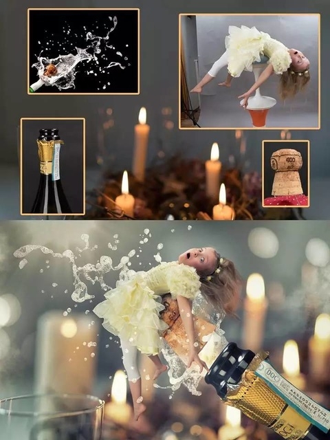 有个会PS的老爸是一种什么感受？ 哈哈~(1)