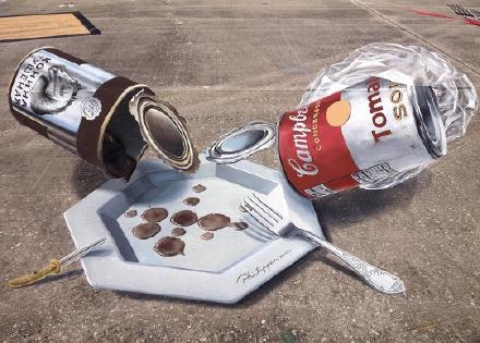 3D涂鸦 大家走路小心脚下(2)