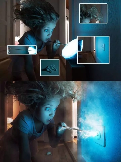 有个会PS的老爸是一种什么感受？ 哈哈~(1)