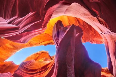 羚羊峡谷，自然的奇幻美景是游客们的“地下天堂”(1)