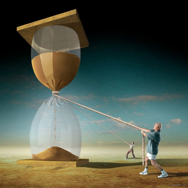 人性的丑陋反思，就在我们身边，超有内涵的合成插画设计(1)