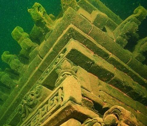 撩开千岛湖水下古城探秘的神秘面纱