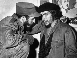 珍贵传奇旧照：卡斯特罗与战友切格瓦拉